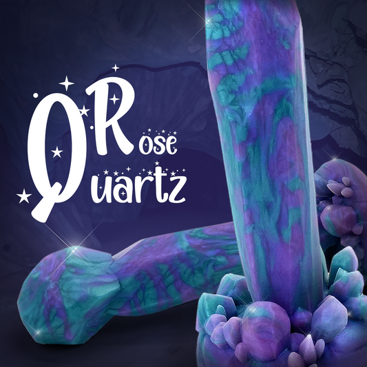 Rose Quartz Fantasy Dildo