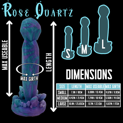 Rose Quartz Fantasy Dildo