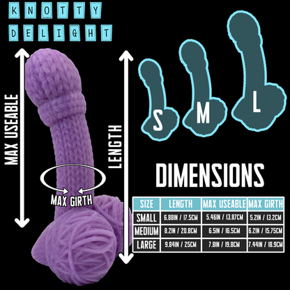 Knotty Delight Fantasy Dildo